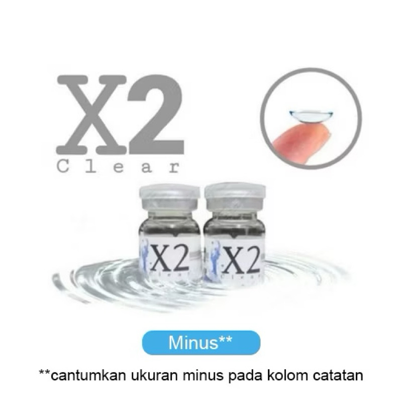 Softlens Bening X2 CLEAR Minus