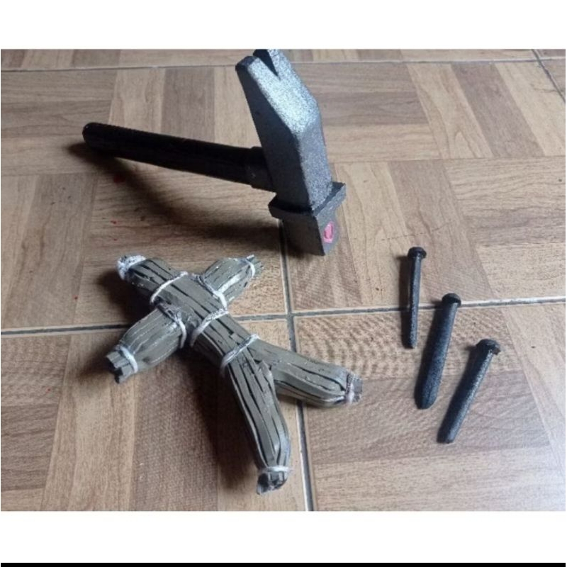 Aksesoris Cosplay Palu Nobara Kugisaki Jujutsu Kaisen