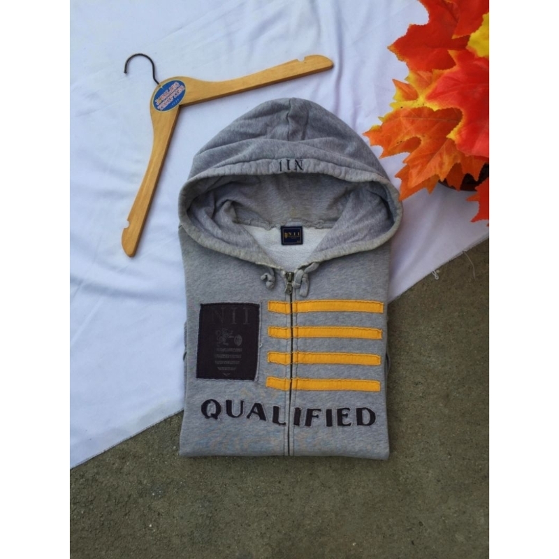 ZIPPER HOODIE NII QUALIFIED ORIGINAL.