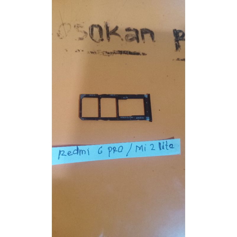 simtray redmi 6 pro/ mi A2 lite bekas ori copotan bagus