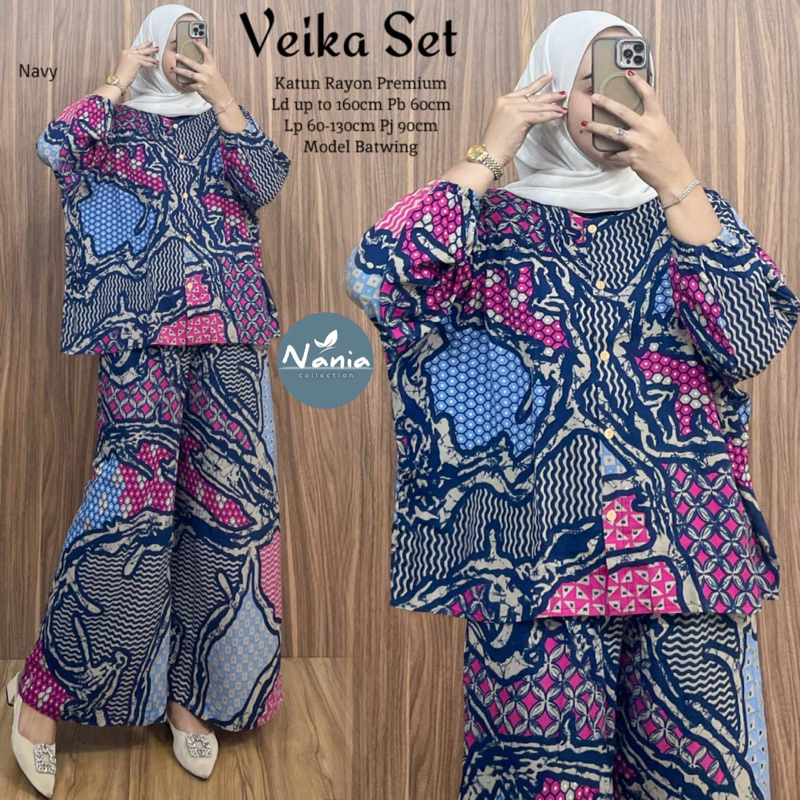 SETELAN RAYON TERBARU || VIEKA SET TERBARU by NANIA