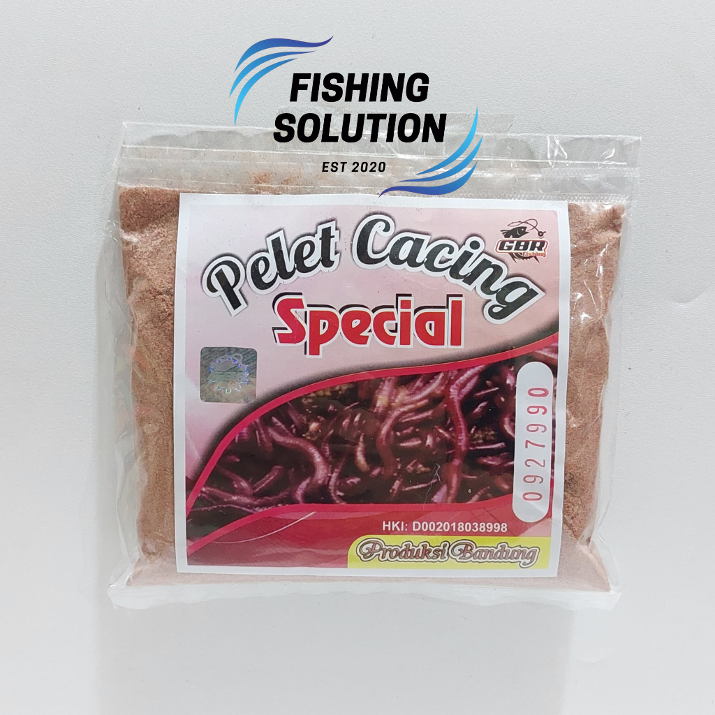 Umpan Pancing Special Pelet Cacing GBR Bandung