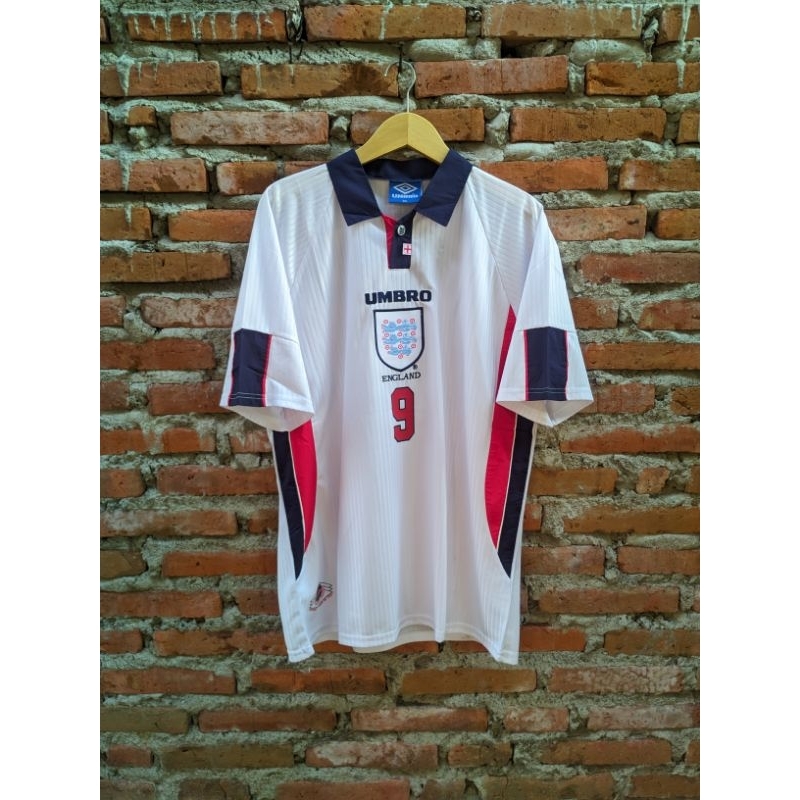 Retro Inggris England Home 1996/98 Jersey (SHEARER)