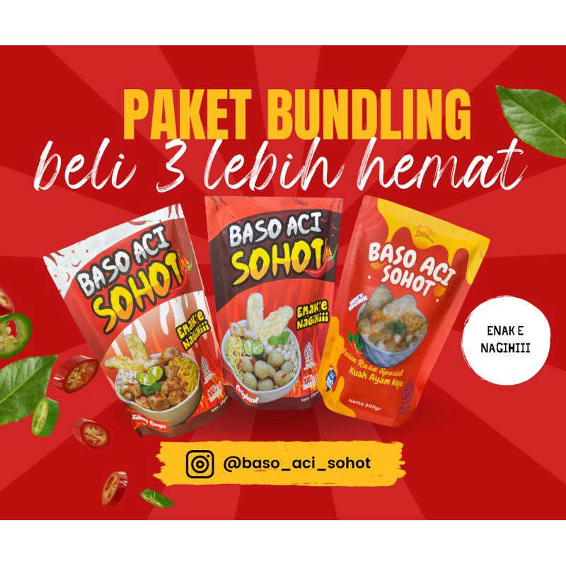 

baso aci paket murah