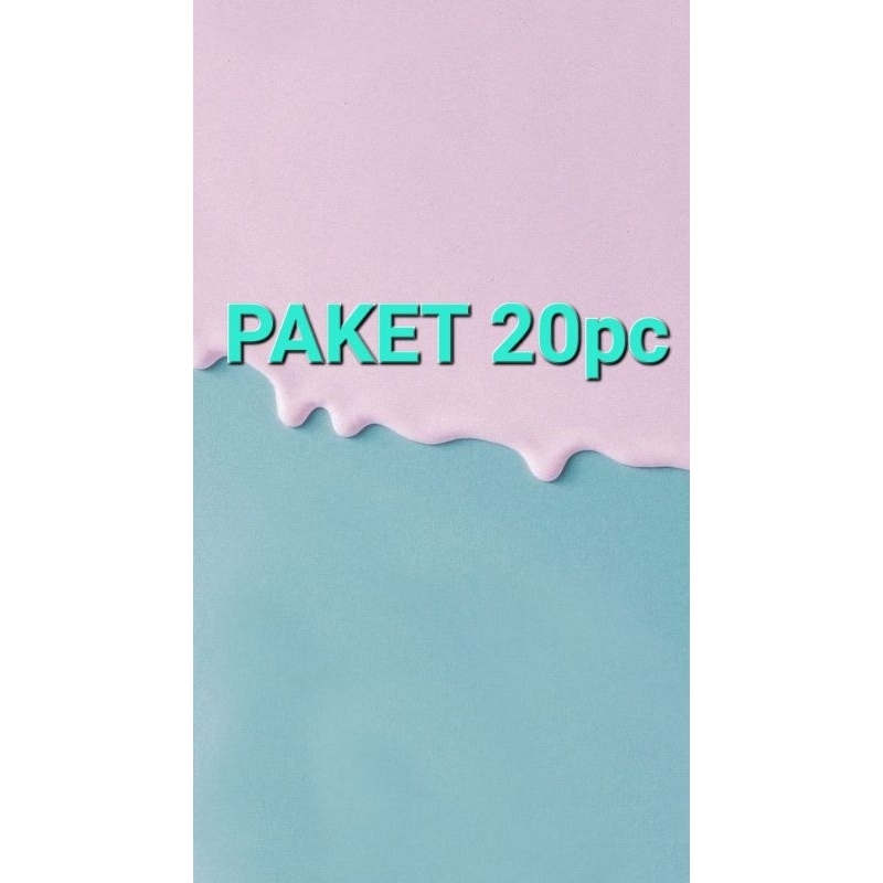 Kostum seni ndolalak paket 20pcs