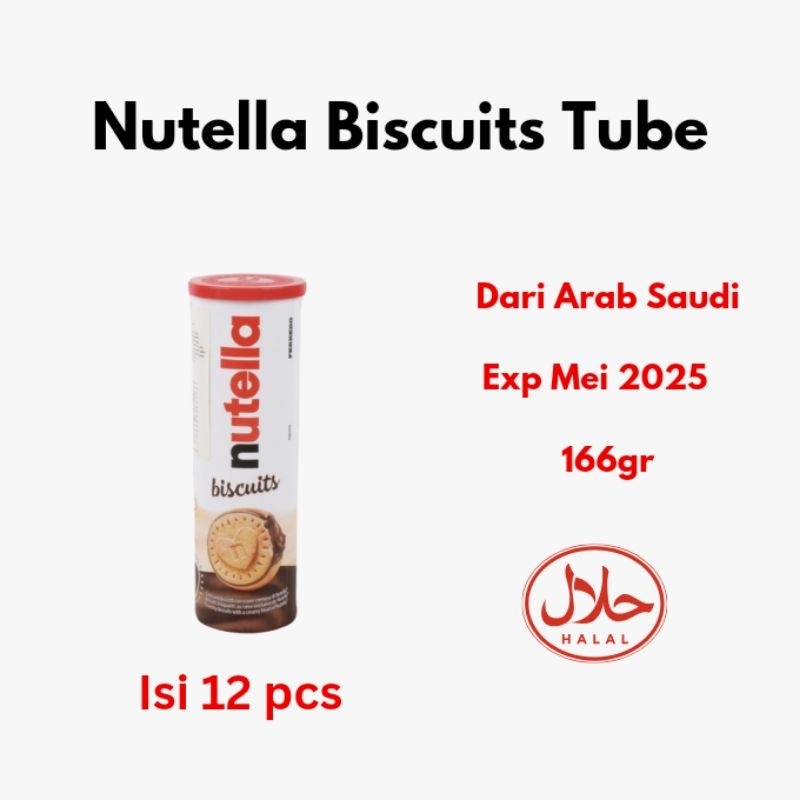 

Nutella Biscuit Tabung | Coklat Impor Arab