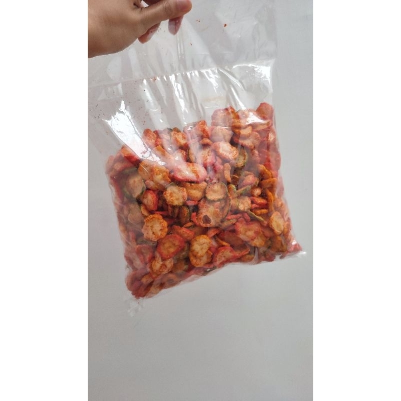 

krupuk seblak kencur pedas 500gr | 1/2kg
