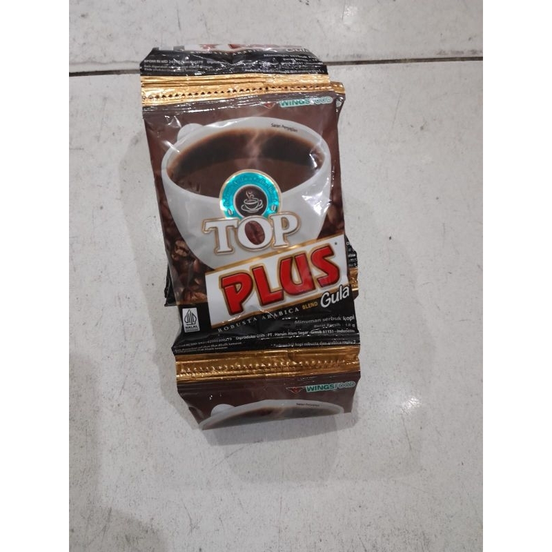 

Kopi Top plus gula Renceng