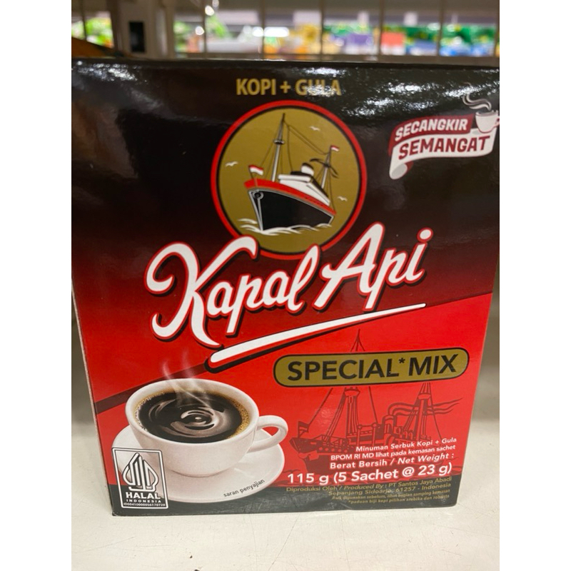 

Kapal Api special mix 115g (5x23g)