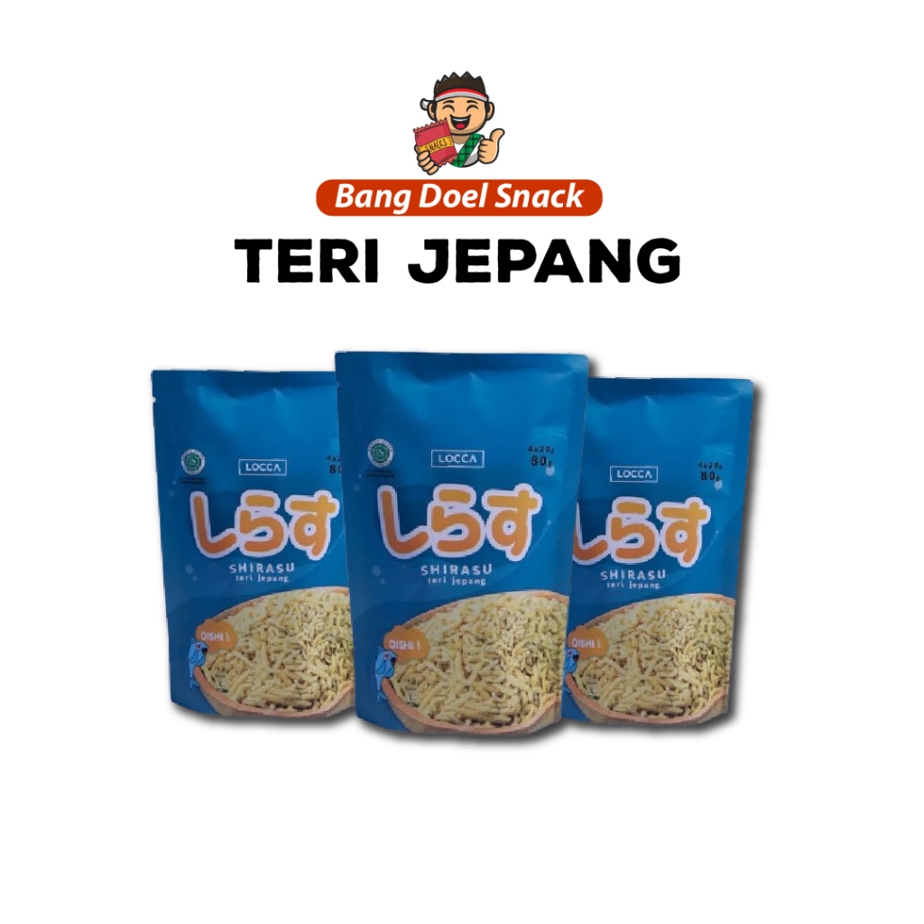

Locca - Teri Jepang/Teri Nasi Gurih 80gr