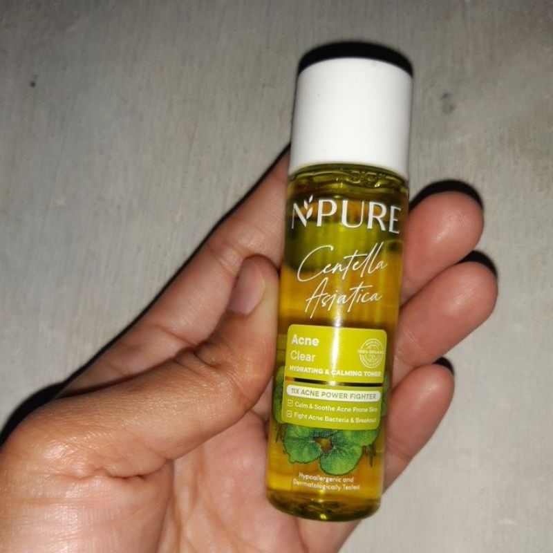 PRELOVED - NPURE TONER CENTELLA ASIATICA 30ML