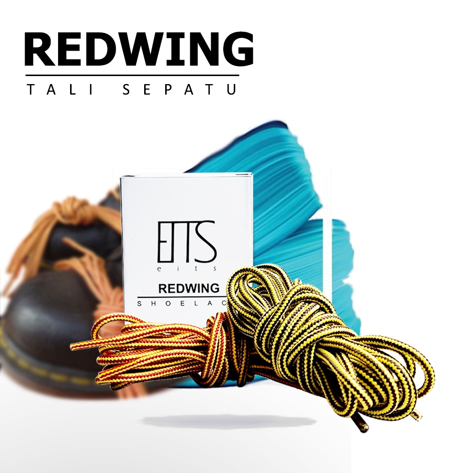 Tali Sepatu Safty Boot Redwing Pria Round Shoelace Red Wing  Redwings Safety Shoe Laces