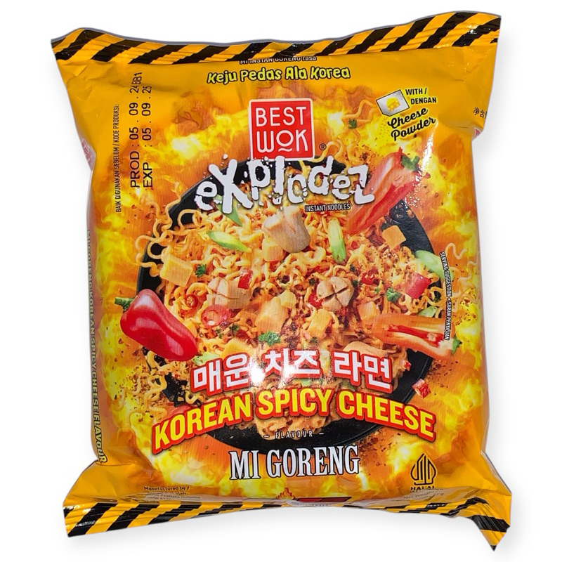 

BEST WOK MI GORENG - RASA KOREAN SPICY CHEESE (75g)