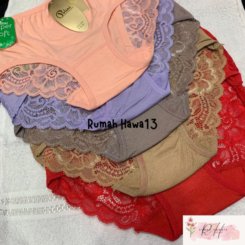 POLINI 1239 CD WANITA PREMIUM CELANA DALAM POLINI MID WAIST CD RENDA