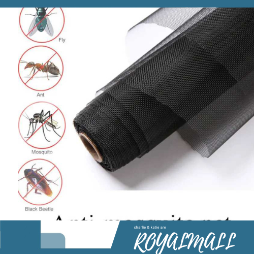 Kasa Nyamuk Jaring Jendela Ventilasi Mosquito Net PP Nano / Kasa Jaring Pelindung Penutup Nyamuk Pin