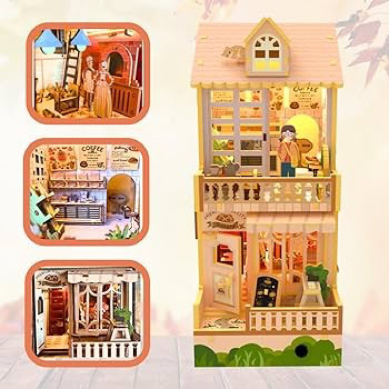 Puzzle Book Nook mainan edukatif