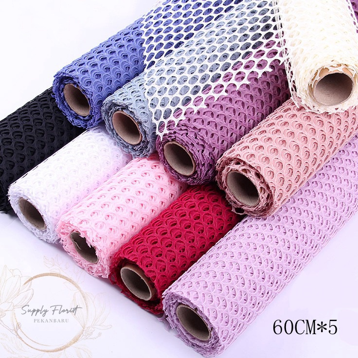 

First Quality SUPPLYFLORIST KOREAN NET ROLL KERTAS BUNGA KOREAN MESH JARING BULAT KOREAN CIRCLE