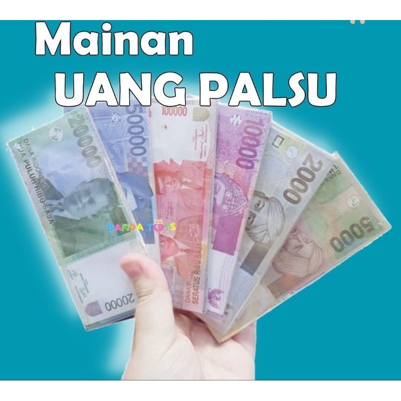 Mainan Uang Palsu Anak / Uang Mainan anak
