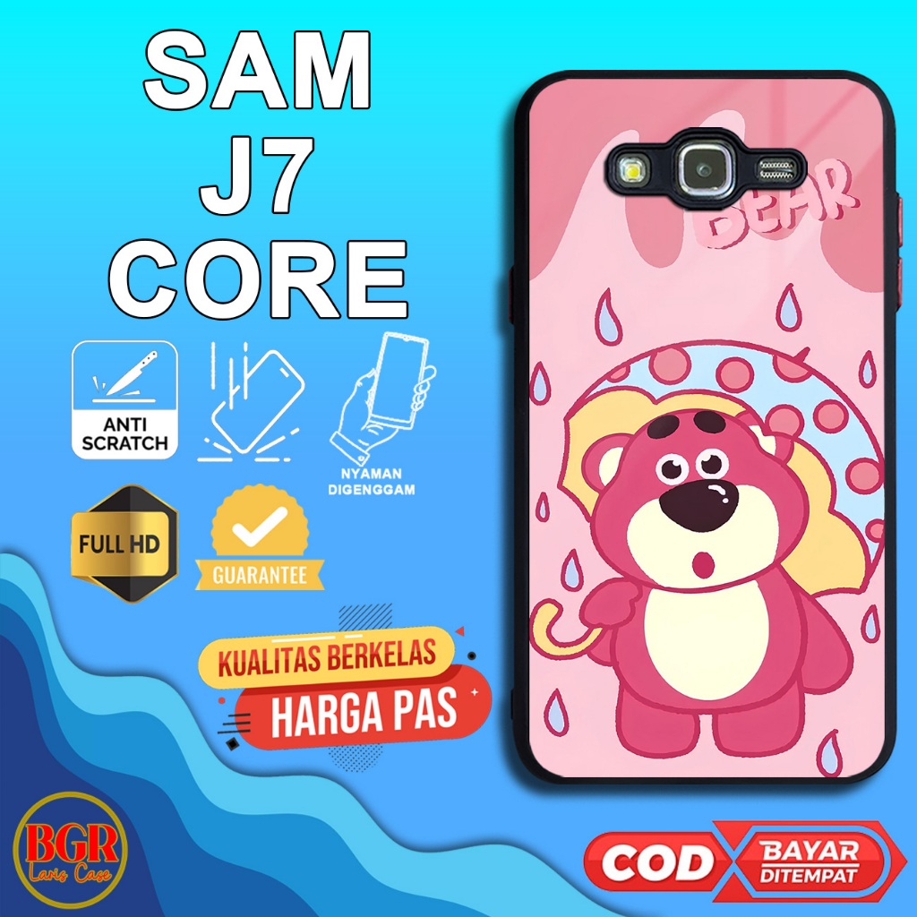 Case Samsung J7 Core Terbaru [Lotso] Hardcase Softcase Glossy Bgrlariscase Case Samsung J7 Core