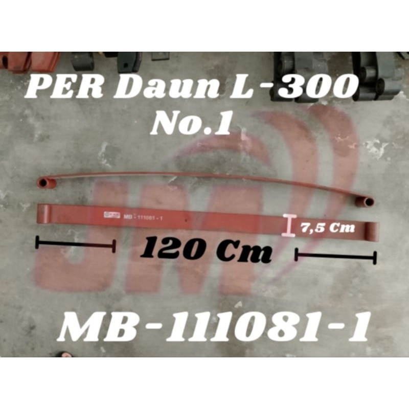 PER Daun L-300 No1 ada Lubang Bushing ( PER  Babon ) MB -111081-1