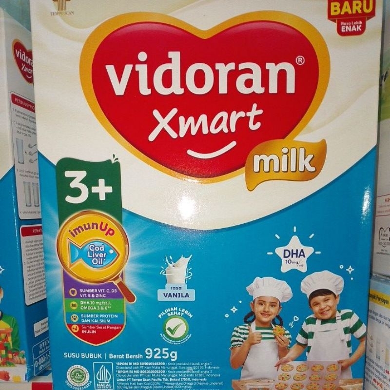 

SUSU VIDORAN SMART 3+ 925GR MADU VANILA