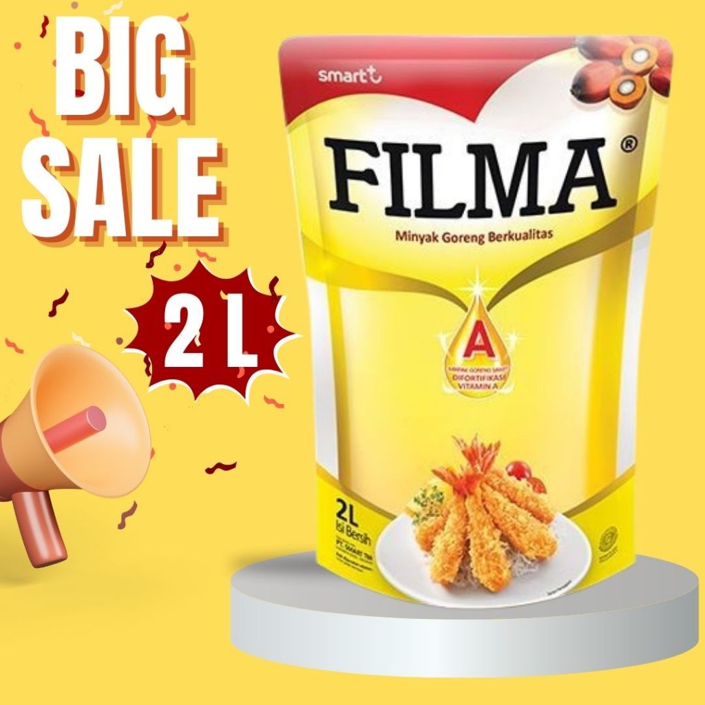 

FILMA MINYAK GORENG POUCH - 2 LITER ORIGINAL BRAND