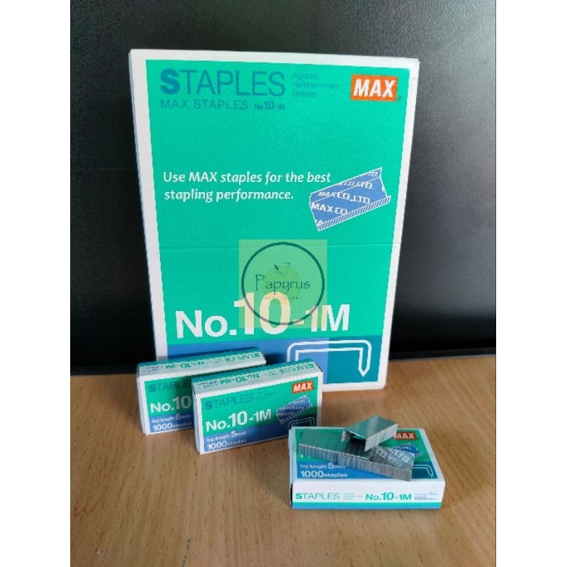 

Staples/Isi Staples Max No 10/Isi Staples Max No 10-1M Refill/Staples Kecil Max No 10