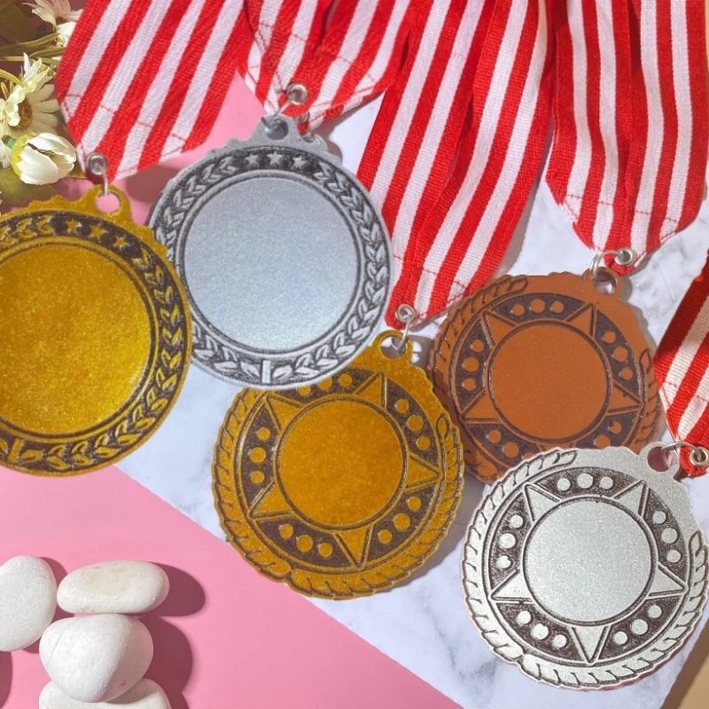 Medali Custom / Medali wisuda / Medali running / medali logam satuan dan paket