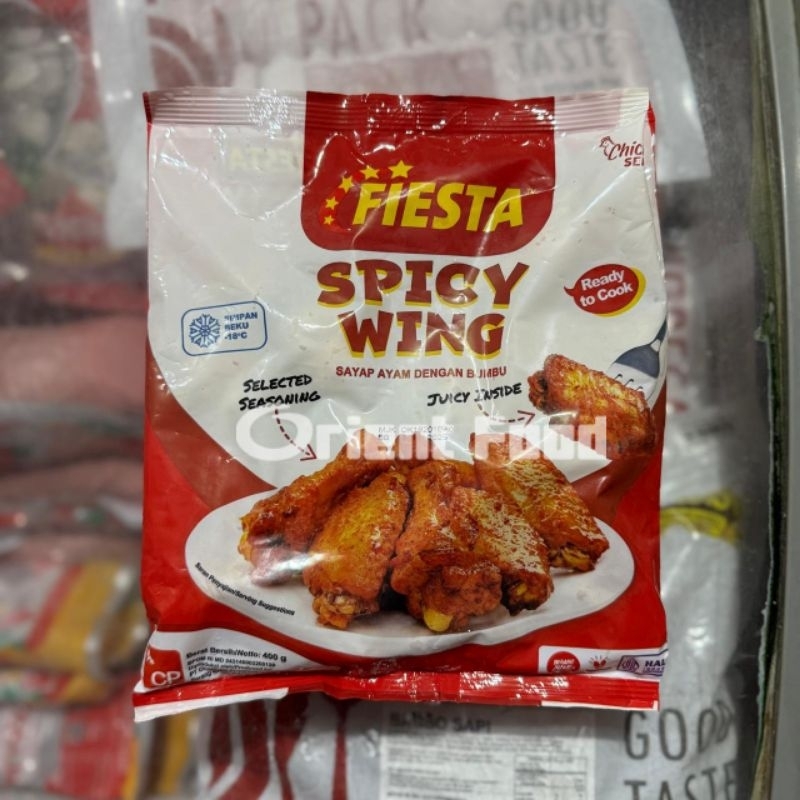 

Fiesta Spicy Wing 400gr