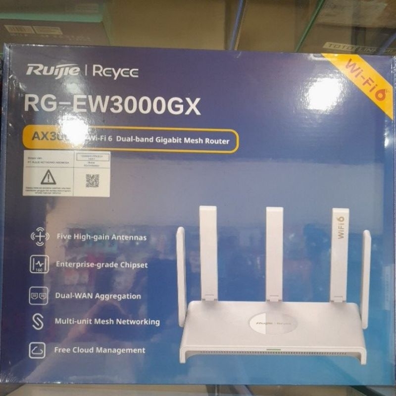 ruijie ew3000gx wifi6 router