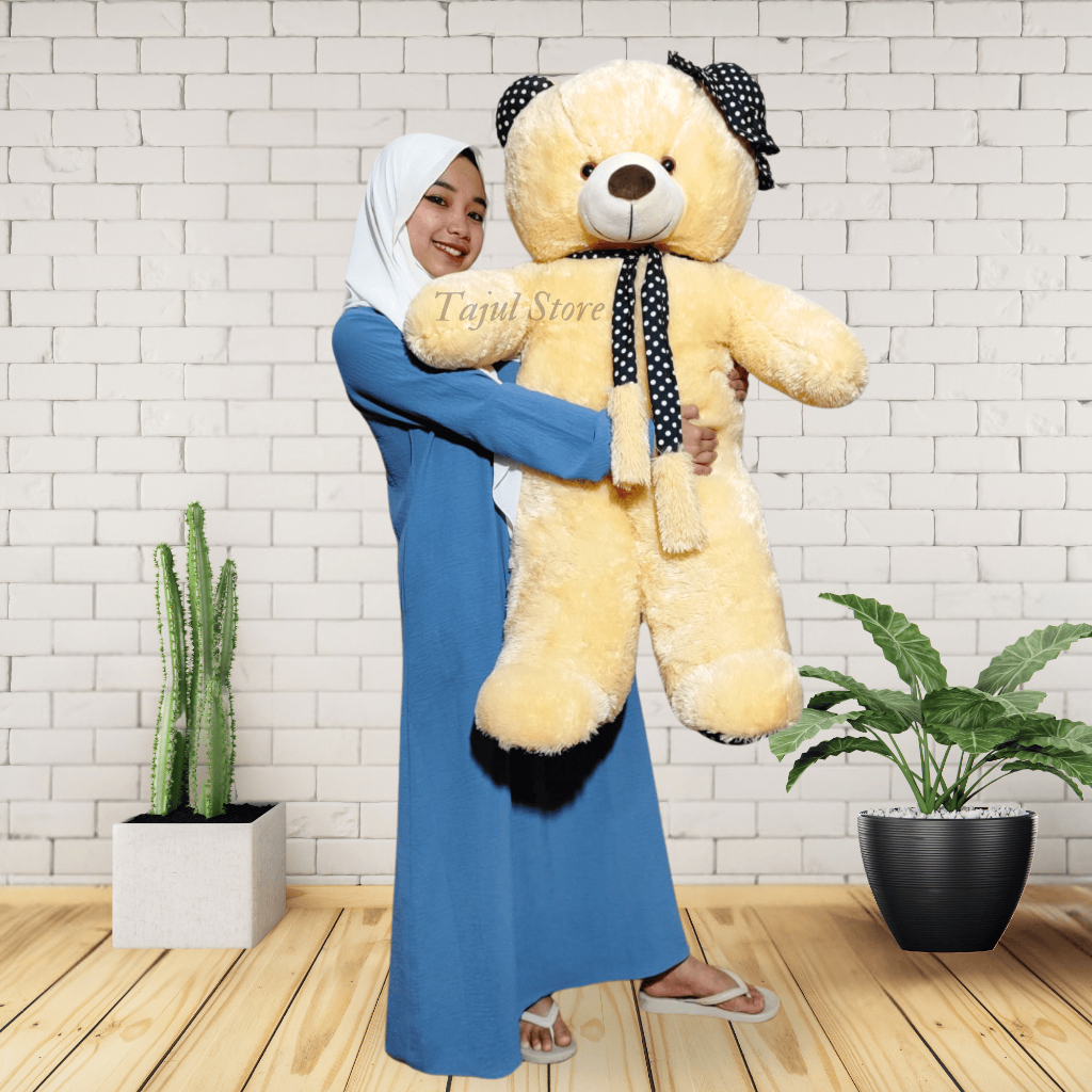 Boneka Teddy Bear Jumbo 1 Meter