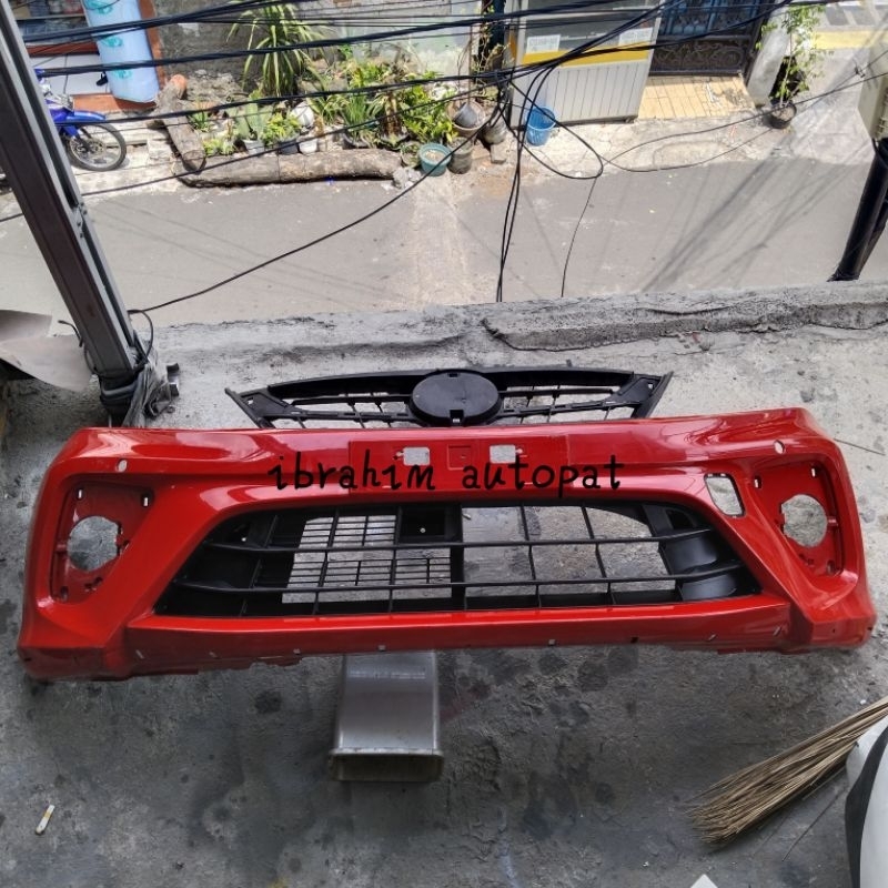 bumper depan daihatsu sirion 2019