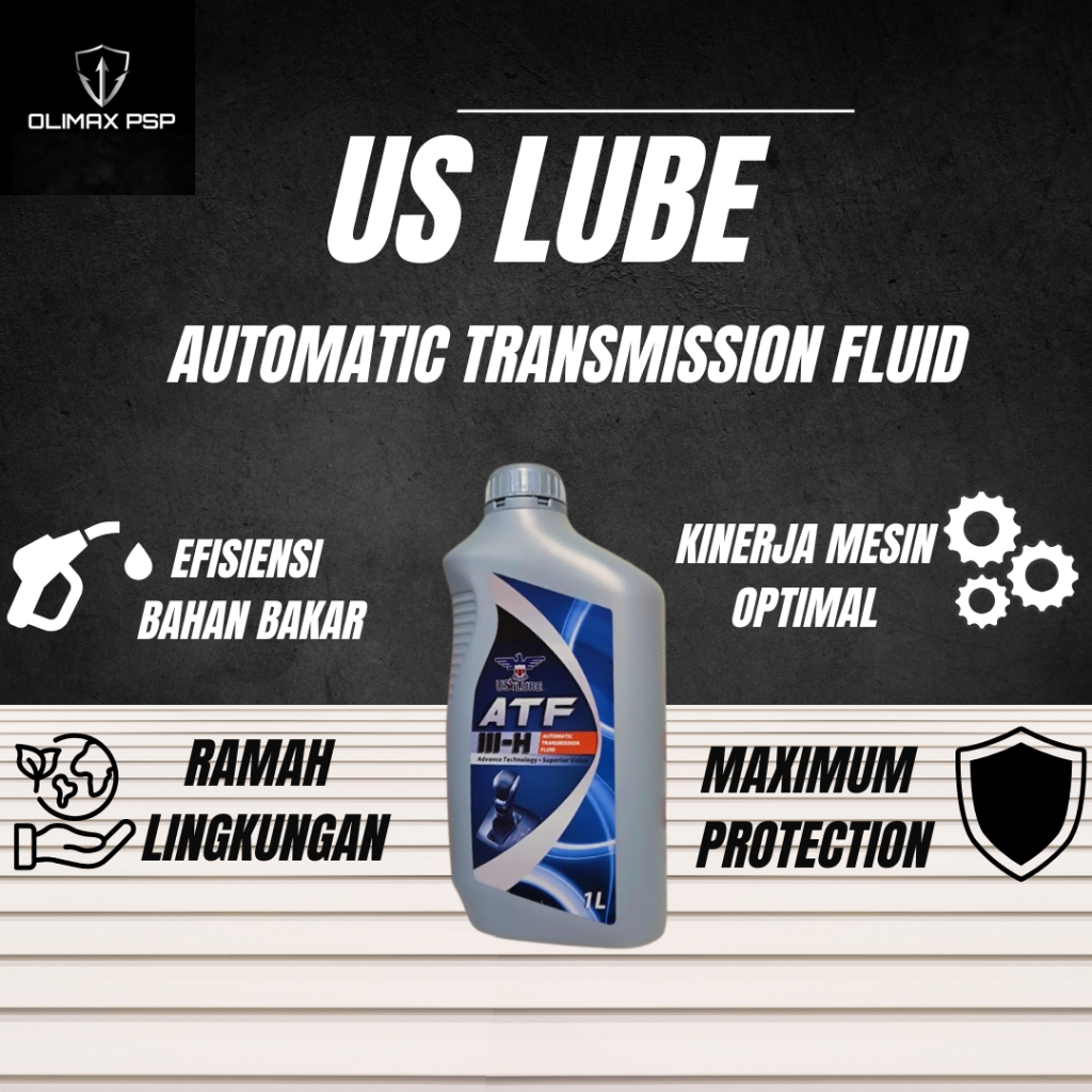 OLI TRANSIMISI UNTUK MOBIL US LUBE ATF 3H 1L