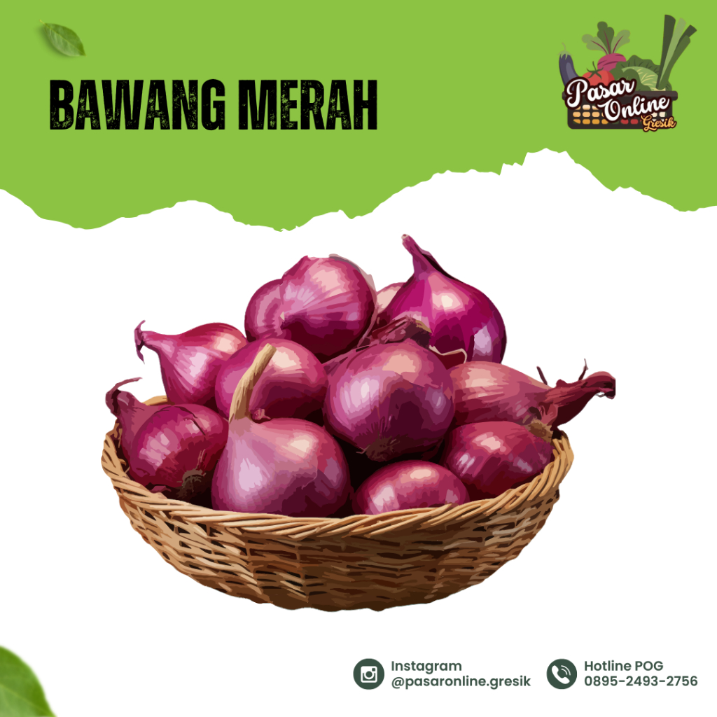 

BAWANG MERAH / BRAMBANG - 500GR