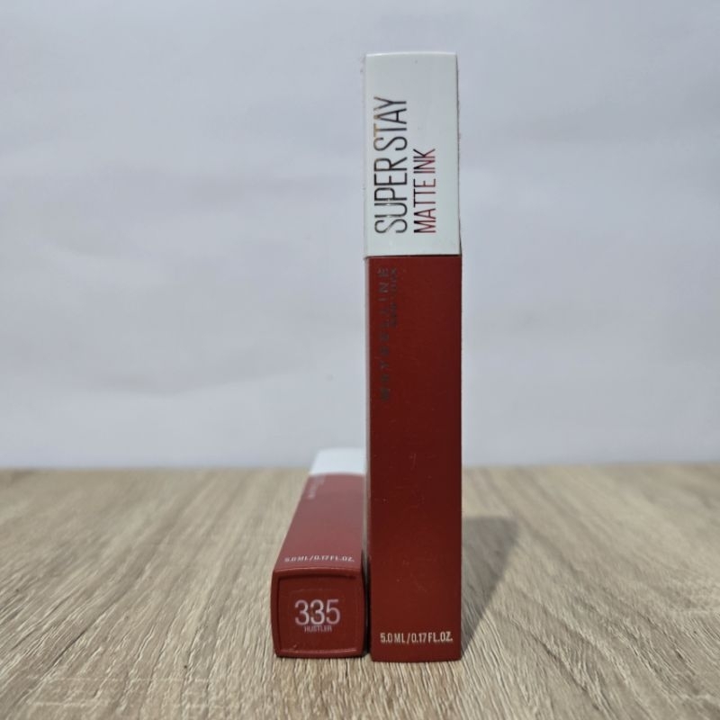[Original, 335] Maybelline Superstay Matte Ink Liquid Matte Lipstick 335 Hustler
