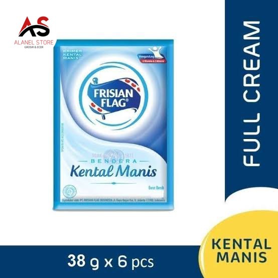 

Frisian Flag Susu Kental Manis Renceng isi 12 pcs