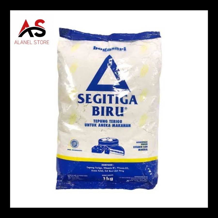 

Tepung Terigu Segitiga Biru 1 kg
