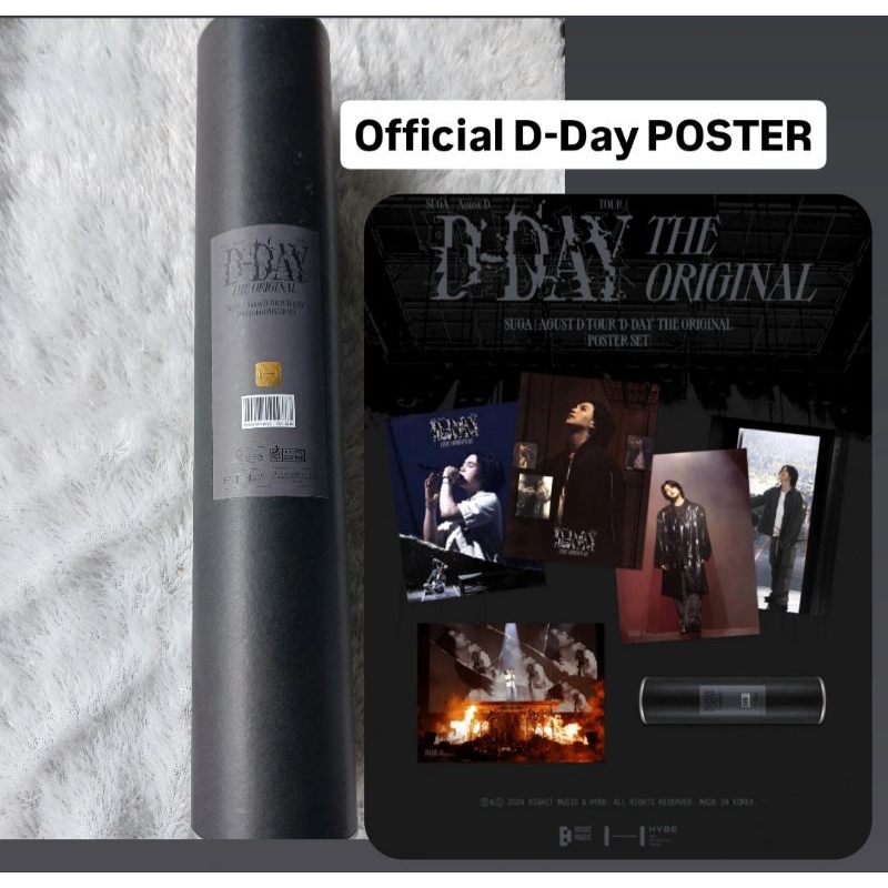 Official D-Day poster Suga | AgustD