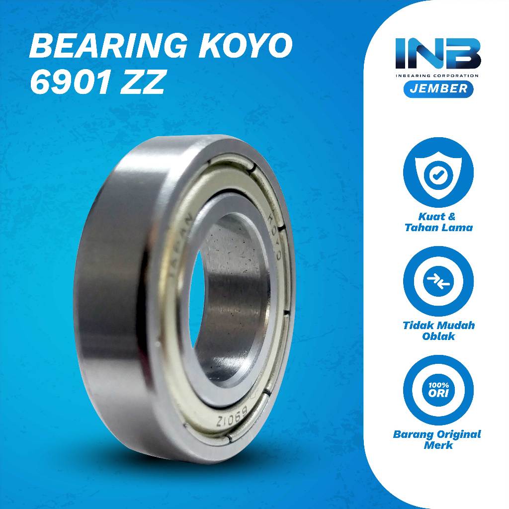 Laker Bearing 6901 ZZ Koyo Bearing Bosh Arm Vixion Original Koyo INB JEMBER