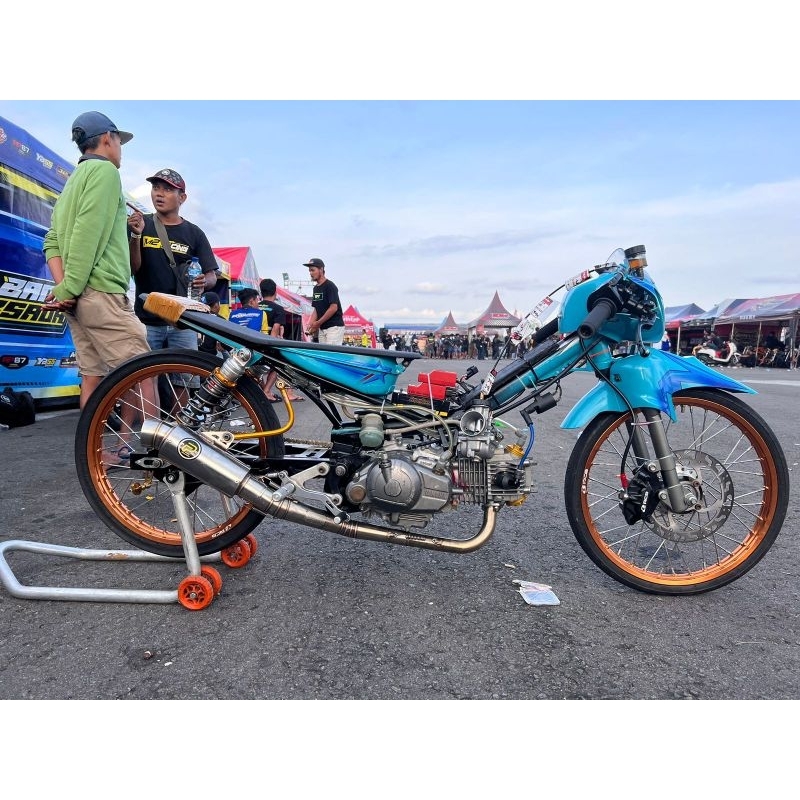 Knalpot bebek 200cc Pekajaman