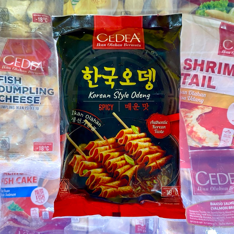 

Cedea Korean Style Odeng Spicy 480gr