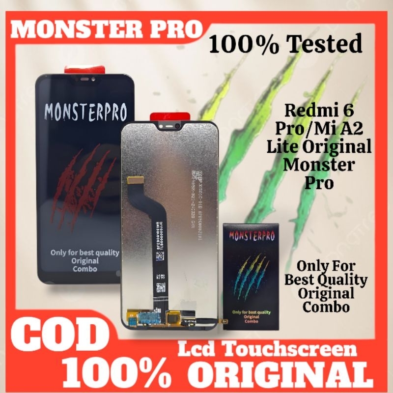 LCD TOUCHSCREEN XIAOMI REDMI 6 PRO/Mi A2 LITE ORIGINAL