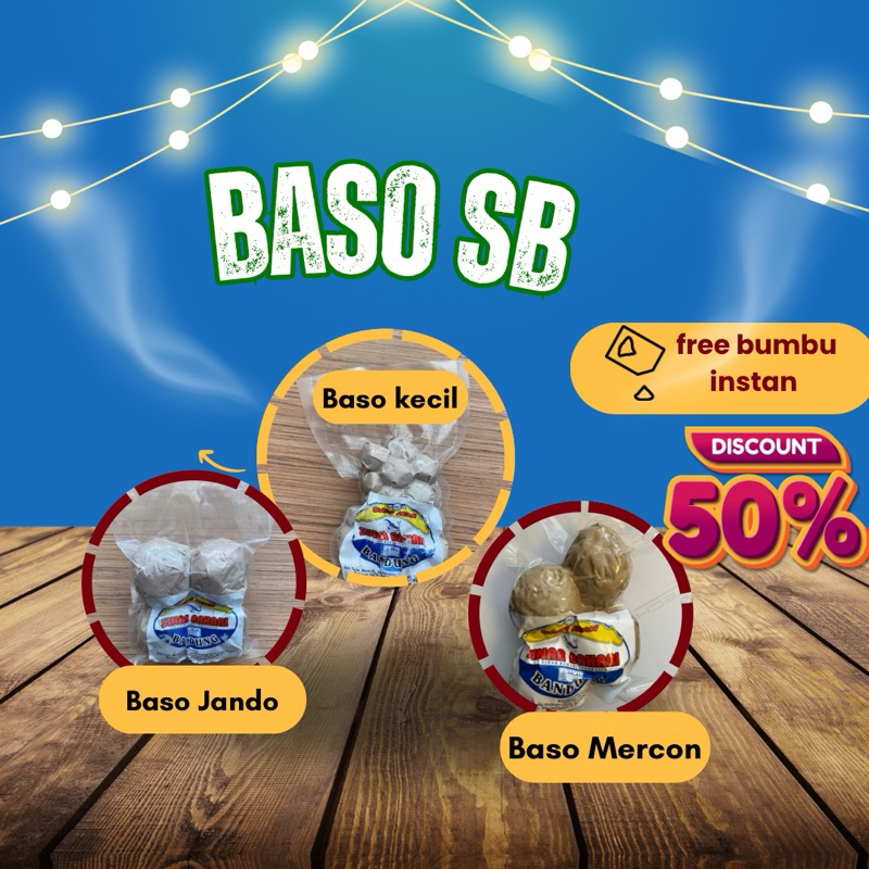

Bakso Ikan Sinar bahari jando 4 +mercon4+kecil25