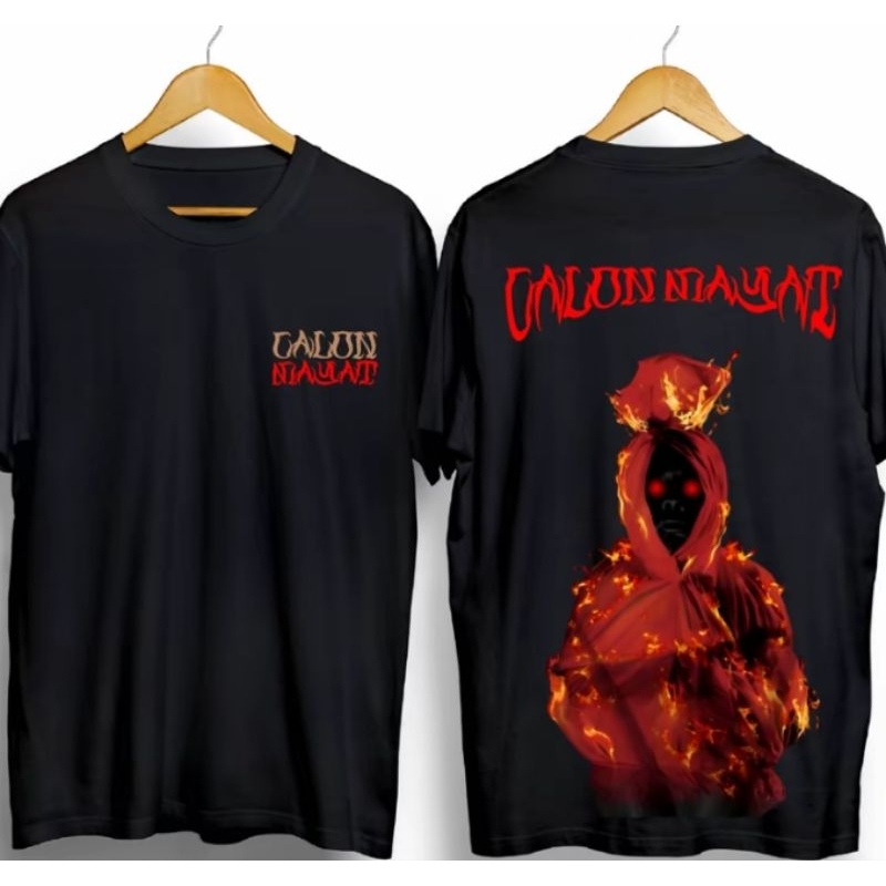 KAOS VIRAL CALON MAYAT POCONG JEFRI MERAH