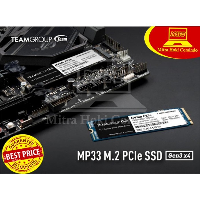 SSD TEAM 256GB SSD NVME TEAM MP33 256GB M.2 NVMe