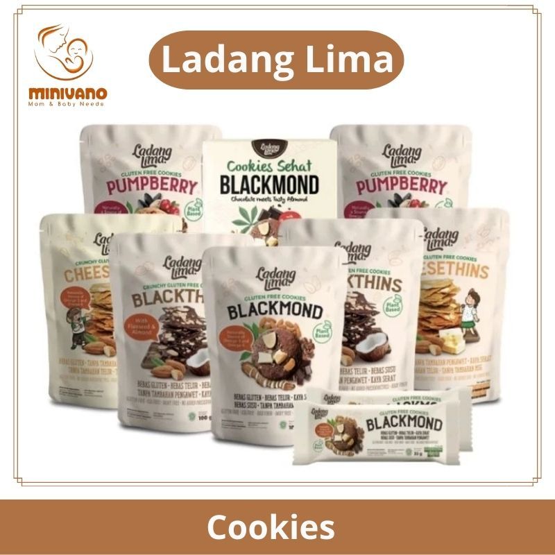 

Ladang Lima Cookies Blackmond dan Blackthins - Snack Cemilan Sehat