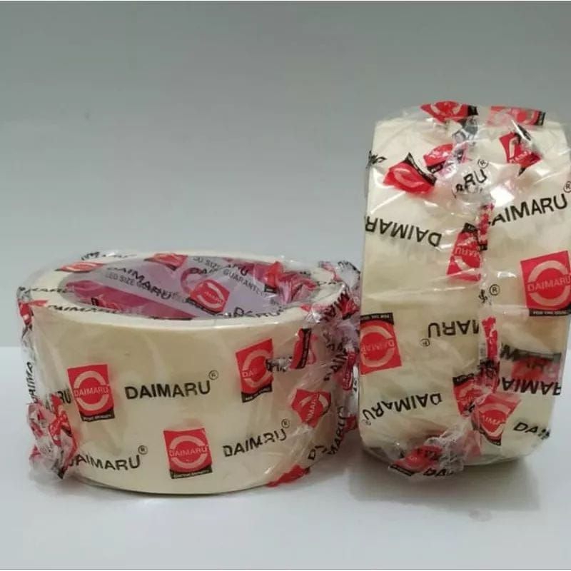 

Masking Tape Daimaru 2 Inch (48mm) x 21 Meter / Lakban Kertas Daimaru