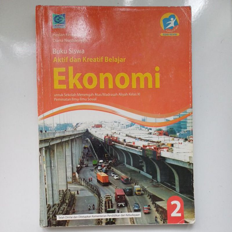 BUKU EKONOMI KELAS 11 XI GRAFINDO HERLAN FIRMANSYAH