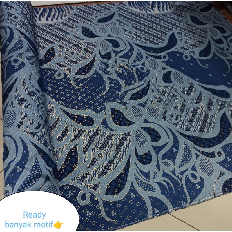 kain batik meteran batik halus semi prada batik kekinian