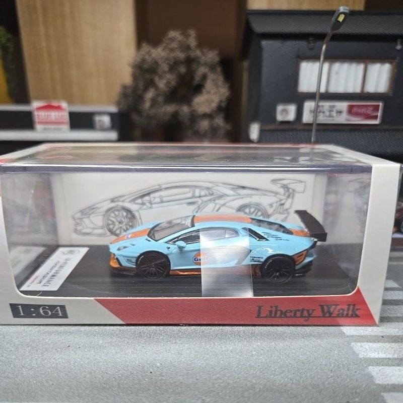 Libert Walk 1/64 Lamborghini Aventador Resin LB Performance Rare